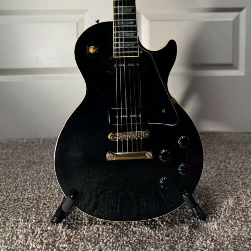 1991 Gibson 40th Anniversary Les Paul Ebony -         Les Paul