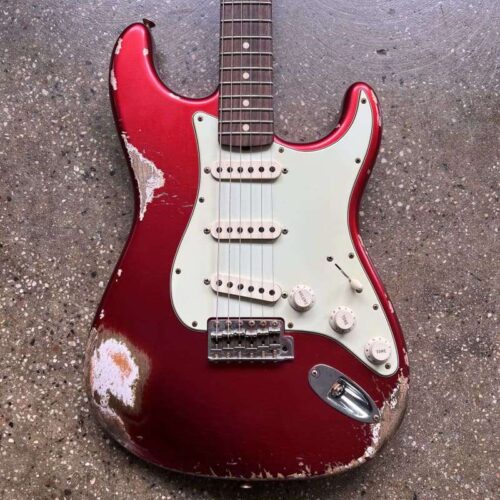 2021 Fender Custom Shop 1960 Stratocaster Heavy Relic Candy Apple -       Custom Shop Stratocaster