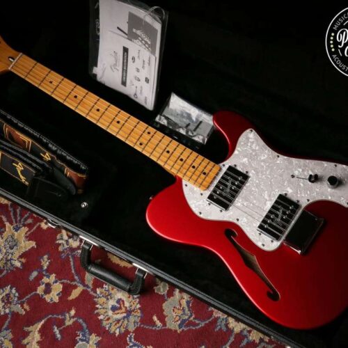 Fender American Vintage 72' Telecaster Thinline Candy Apple Red -        Telecaster