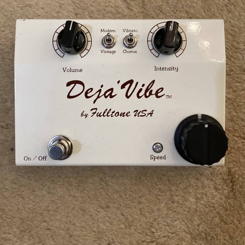 used 2010s Fulltone Mini Deja Vibe White - Effect Pedal