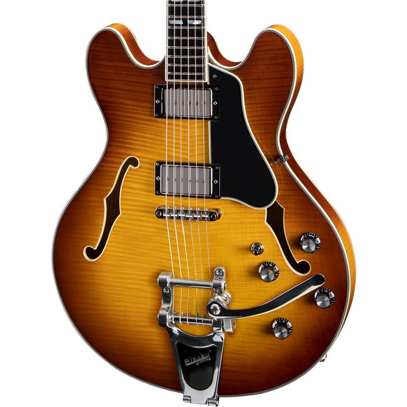 Eastman Eastman T486B Center Block Thinline, Goldburst Goldburst - £1249.17 new Guitar