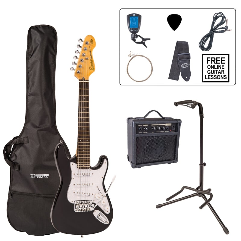 Encore Encore 3/4 Size Electric Guitar Pack ~ Gloss Black - £199.17 new Guitar