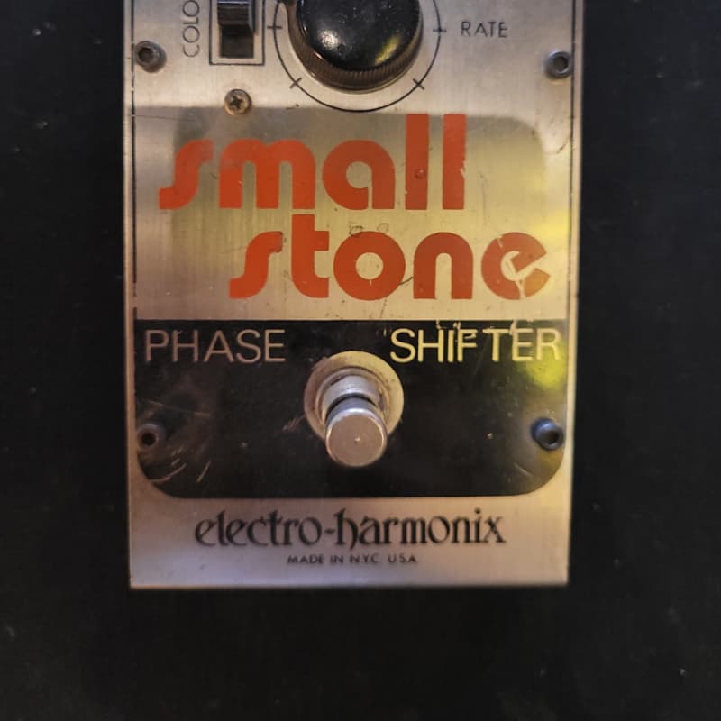 used 1975 - 1984 Electro-Harmonix Small Stone Phase Shifter V2 Blac... - Effect Pedal