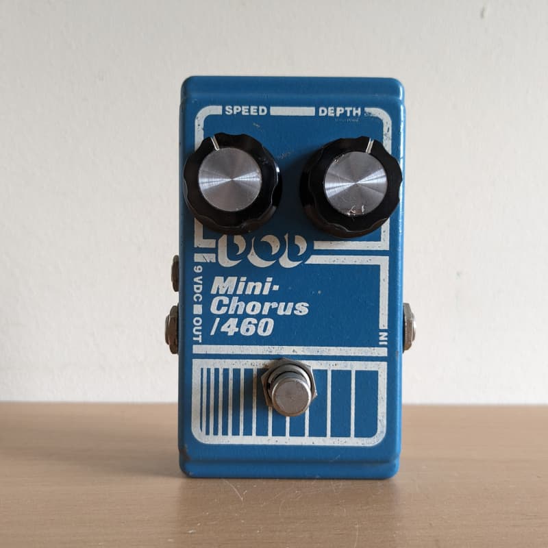 used 1980s DOD Mini Chorus 460 Blue - Effect Pedal