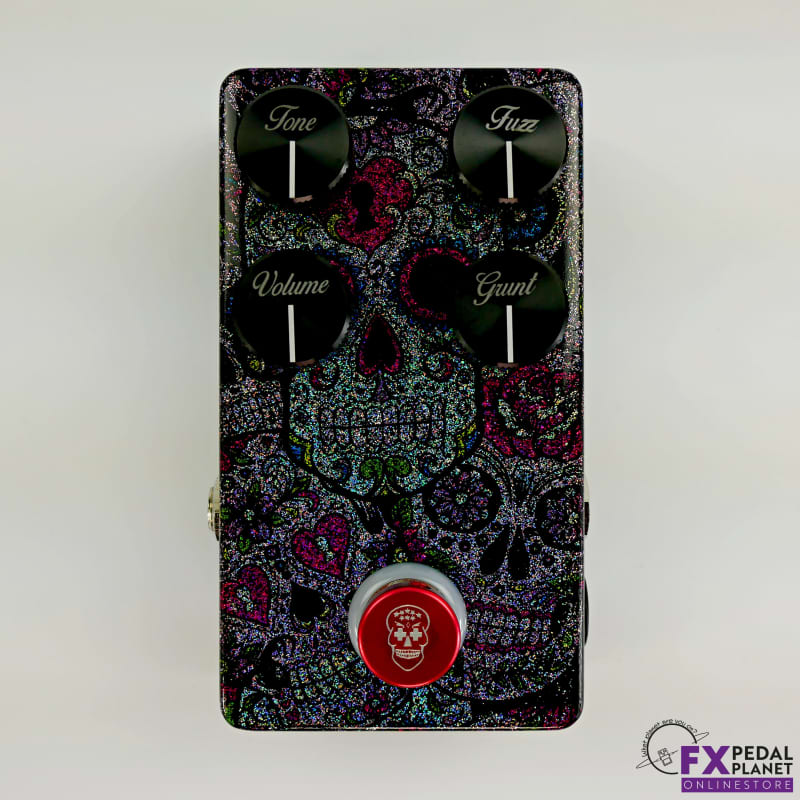 new 2023 Flattley Guitar Pedals DG Fuzz Sugar Skulls - Effect Pedal