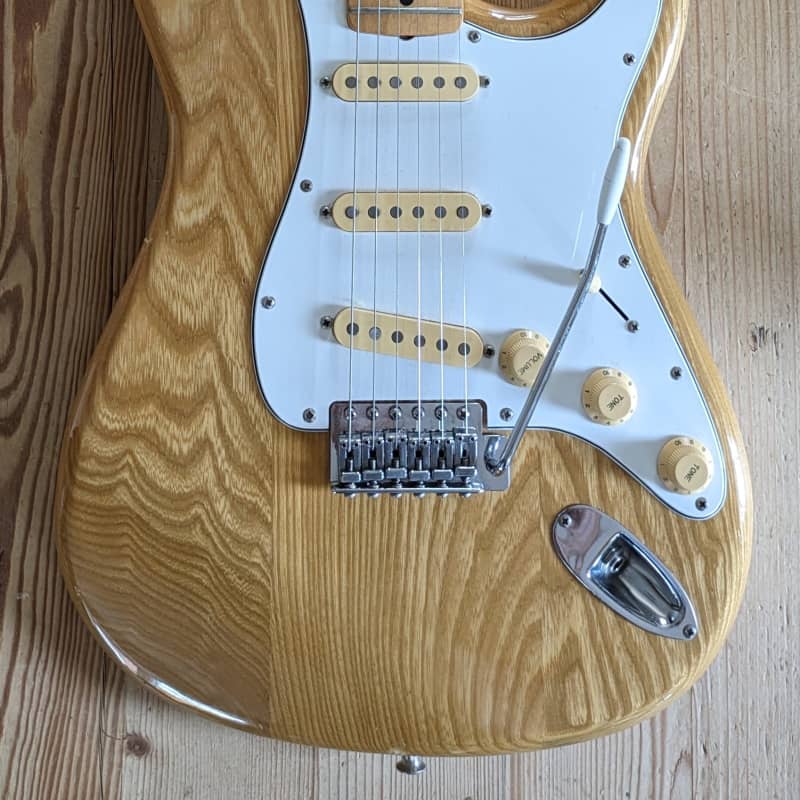 1976 Kimbara Stratocaster Natural - £340 used Guitar