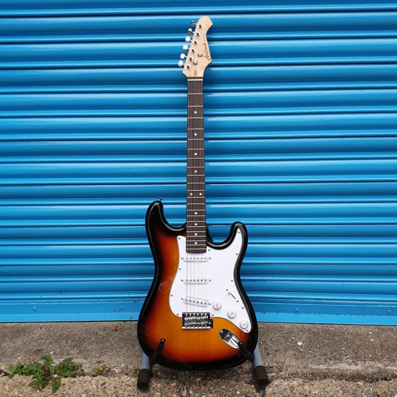 Aria STG-003 Electric Guitar - / Right Handed Sunburst - £139 new Guitar