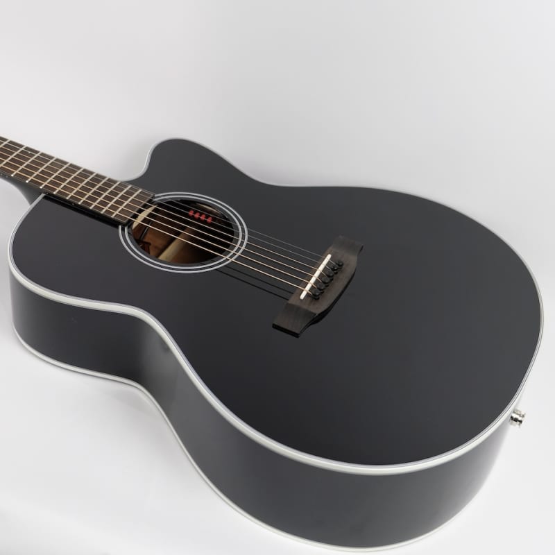 2024 Auden Austin Black Series Grand Auditorium Cutaway Electr... - £1290.83 new Guitar