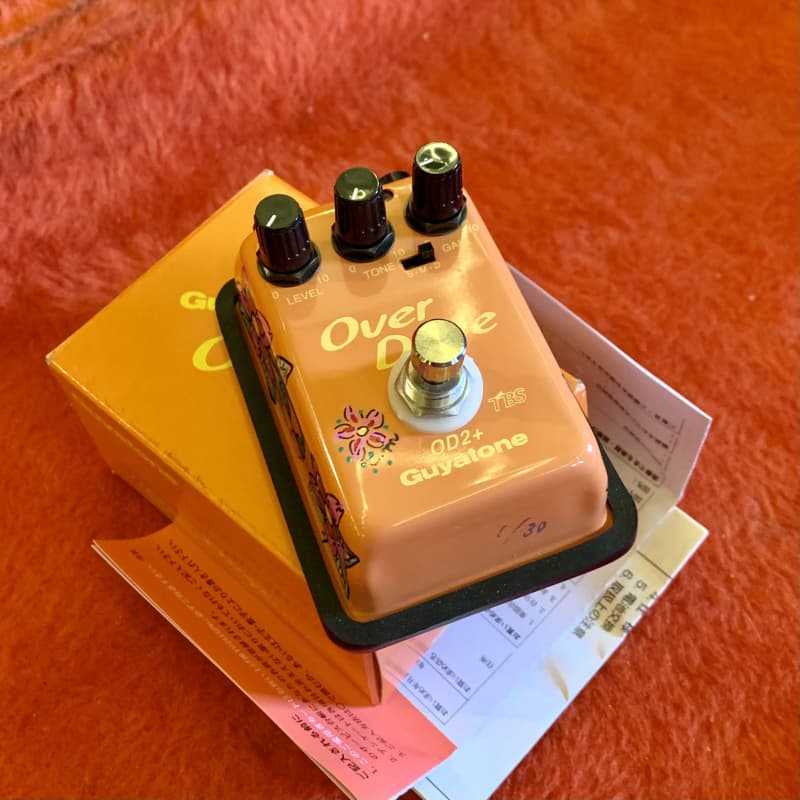 used Guyatone Overdrive OD-2+ Custom Hand Painted - Effect Pedal