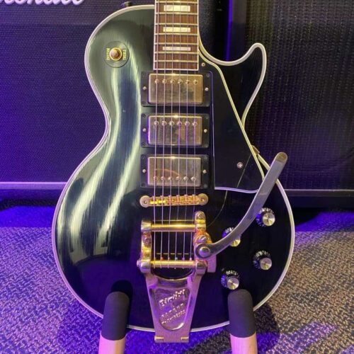 2014 Gibson Les Paul Custom III Custom Shop 3PU VOS Black -       Custom Shop  Les Paul