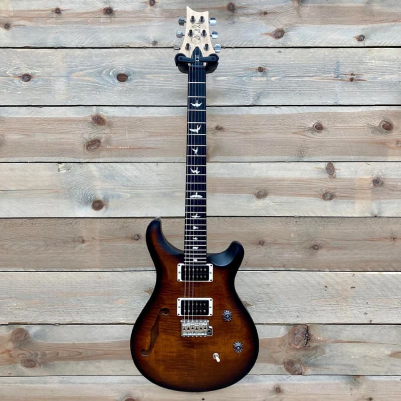 2019 - Present PRS CE 24 Semi-Hollow Burnt Amber Sunburst - £1799 used Guitar