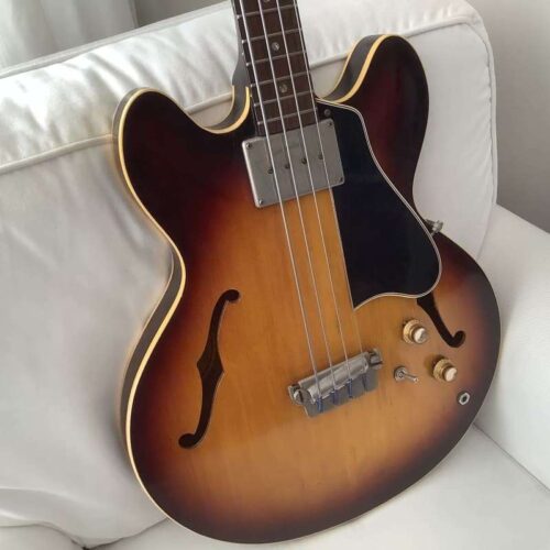 1964 Gibson EB2 bass guitar Sunburst -           Bass Guitar