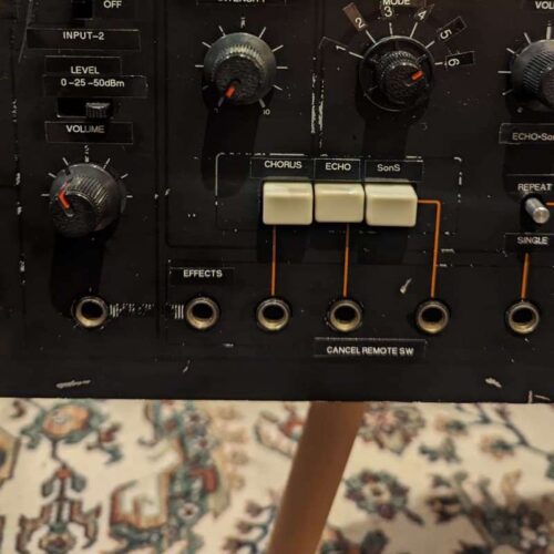 1970s Roland SRE-555 Chorus Echo Black -         Chorus