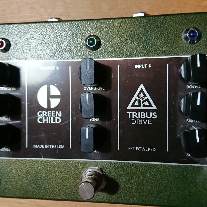 used 2014 Greenchild Tribus V1 Green - Effect Pedal