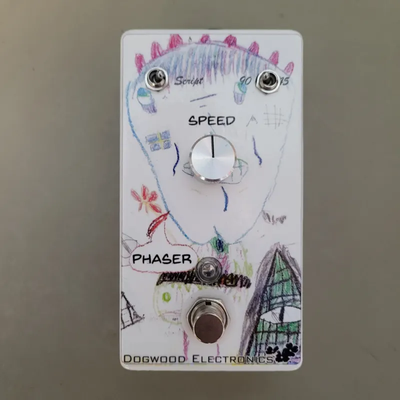 used 2022 Dogwood Electronics Phaser White - Effect Pedal