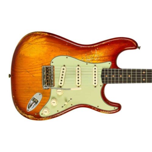 Fender 1962 Stratocaster Heavy Relic Aged Cherry Sunburst -        Stratocaster