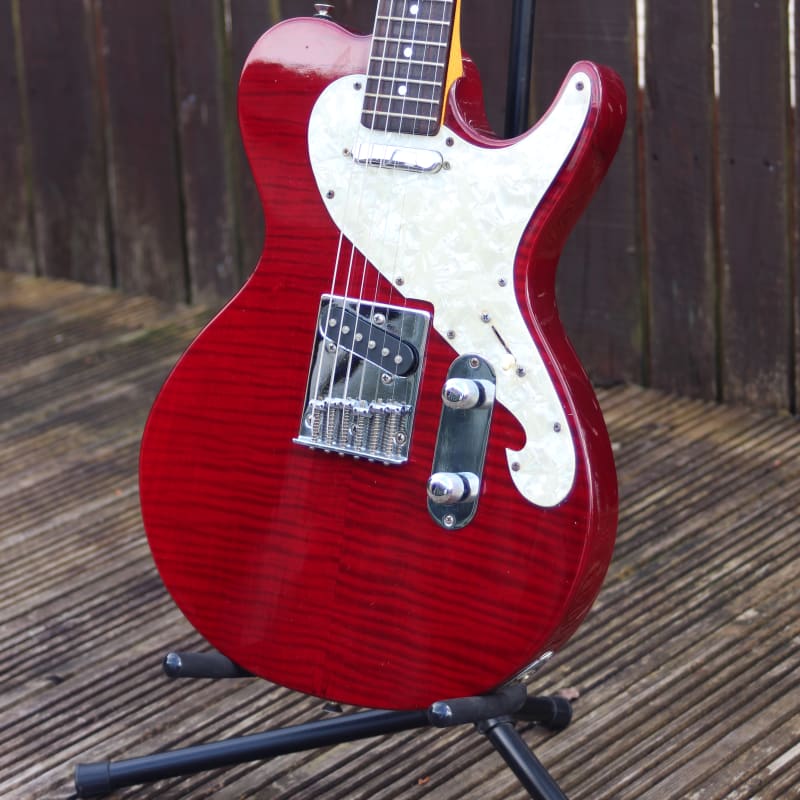 1995 Aria 615 Tele Red - £275 used Guitar