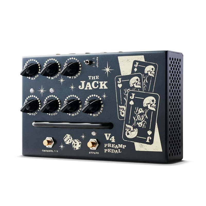 new 2023- Present Victory Amps V4 The Jack Preamp Black - Effect Pedal