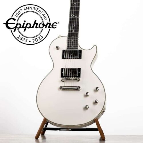 2021 Epiphone Les Paul Custom Prophecy Jerry Cantrell Bone Whote - £882.5 used Guitar