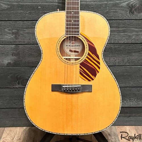 Fender Fender PO-220E Orchestra Acoustic Electric Guitar w/ C... -         Vintage