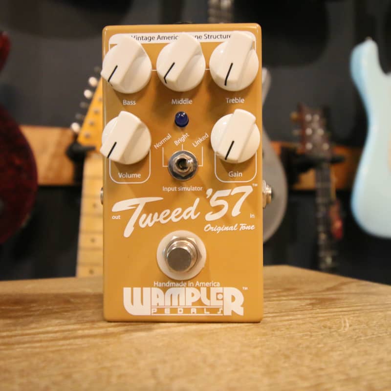 used 2010s Wampler Tweed '57 Mustard - Effect Pedal