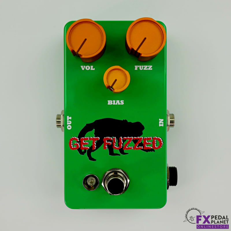 new 2023 Stumpbox Pedals Gold Knob Fuzz Green - Effect Pedal