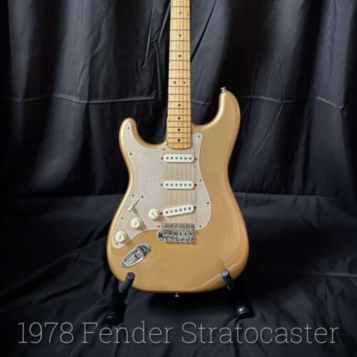 1978 Fender Stratocaster Shoreline Gold - £1599 used Guitar