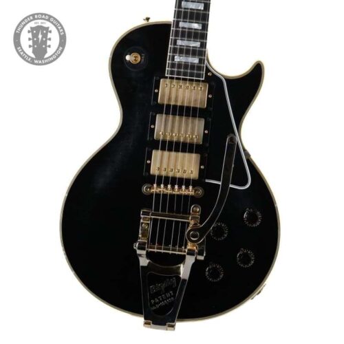 2023 Gibson Custom Shop Murphy Lab 1957 Les Paul Custom Ebony -       Custom Shop  Les Paul