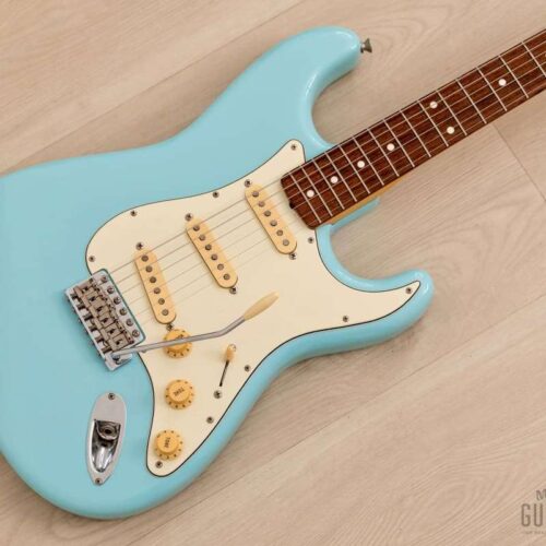 2008 Fender '62 Stratocaster ST62-US Daphne Blue -        Stratocaster