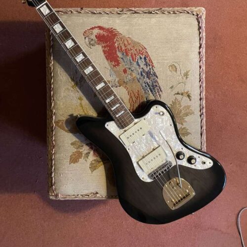 1996 Fender Jazzmaster Translucent Black - £1350 used Guitar