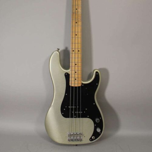 Partsbass P Style Bass Guitar Inca Silver -           Bass Guitar