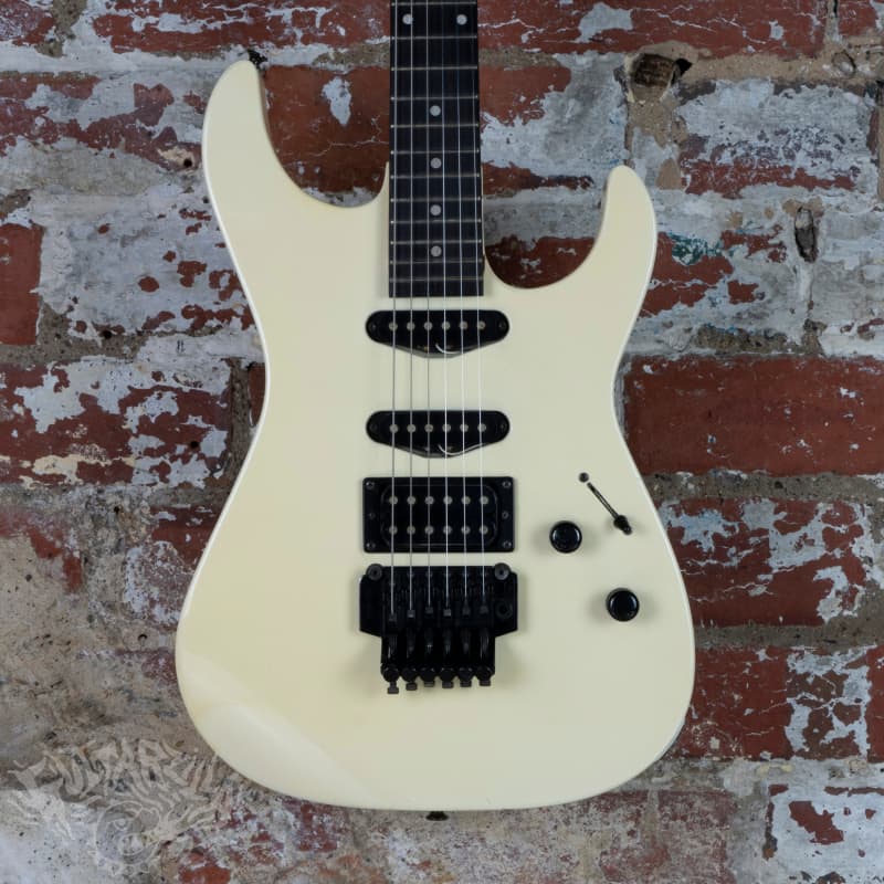 1980's Zep II Custom Super Strat White - £495 used Guitar