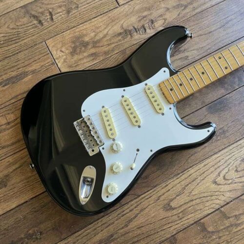 1984 Fender ST-57 Stratocaster Reissue MIJ Black -        Stratocaster