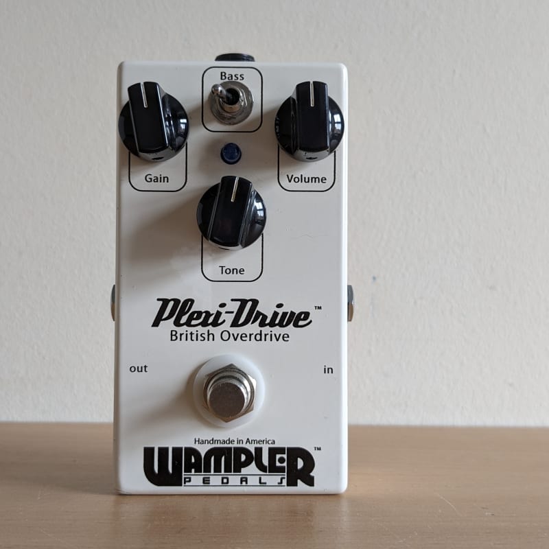 used 2010s Wampler Plexi Drive White - Effect Pedal