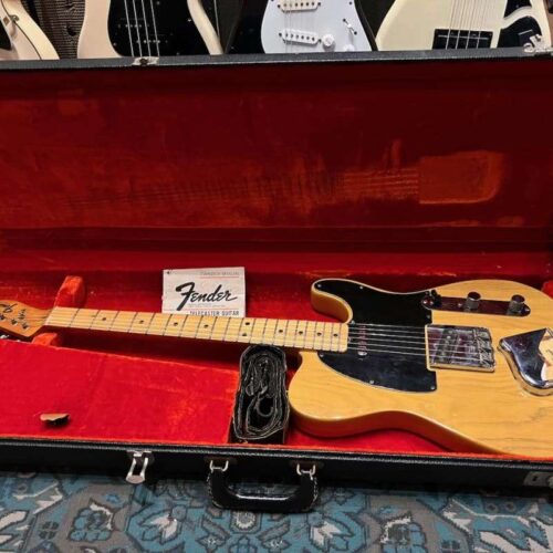 1970 - 1975 Fender Telecaster with Maple Fretboard Blonde -        Telecaster