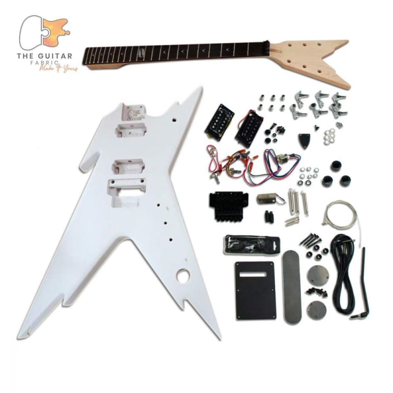 2023 The Guitar Fabric Guitar Kit Ready to Paint sanded to P40... - £317 new Guitar