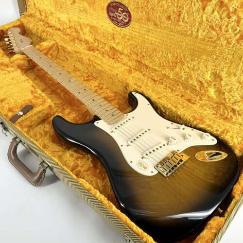 2004 Fender 50th Anniversary American Deluxe Stratocaster Sunb... -        Stratocaster