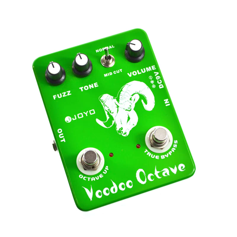 new 2010s Joyo JF-12 Voodoo Octave Fuzz Green - Effect Pedal