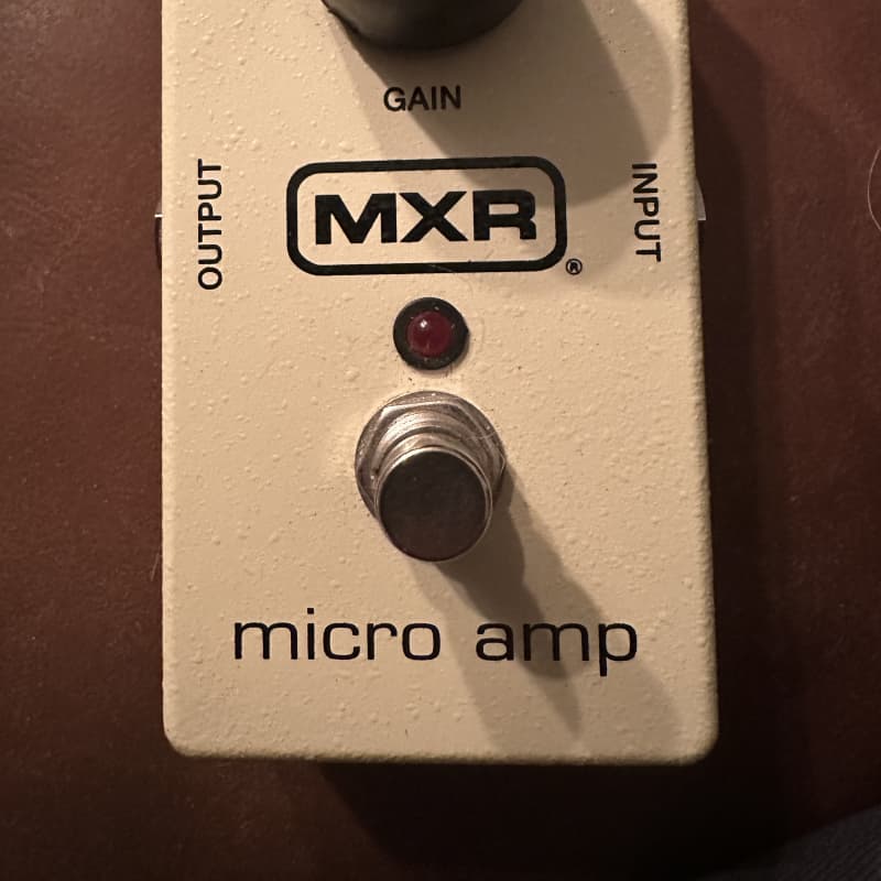 used 1995 - Present MXR M133 Micro Amp Cream - Effect Pedal