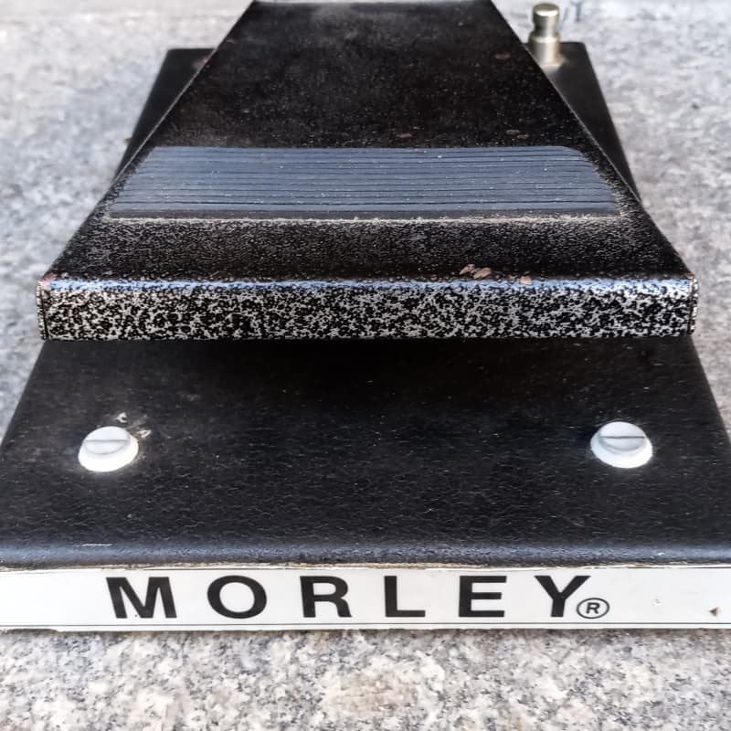 used 1980s Morley Wah Volume CWV Black - Effect Pedal