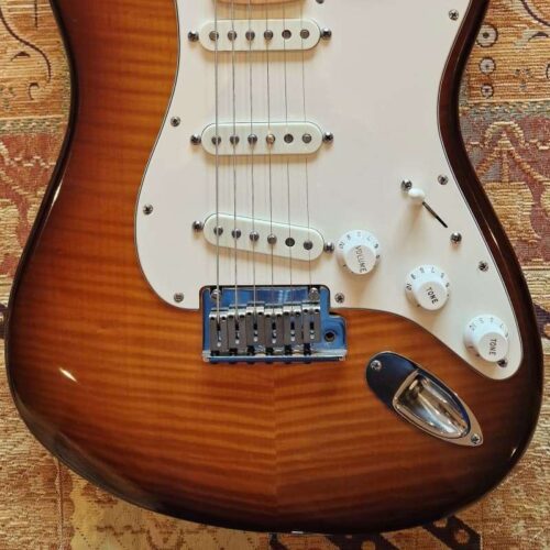 2002 Fender Stratocaster FSR Flame Maple Top (FMT) -        Stratocaster