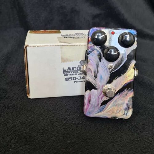 used 1999 - 2009 Landgraff Dynamic Overdrive Handpainted Swirl Sign... - Effect Pedal