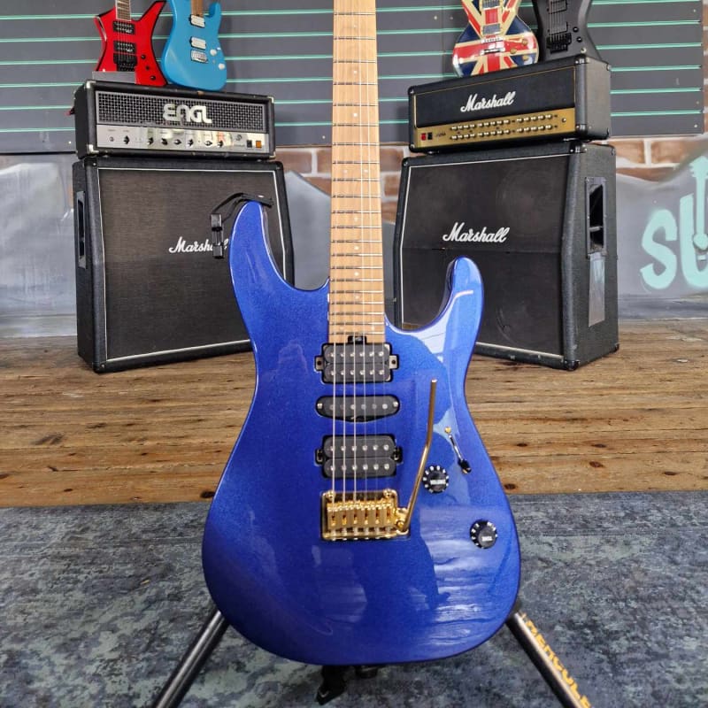 2022 Charvel Pro-Mod DK24 HSH 2PT CM Mystic Blue - £780 used Guitar