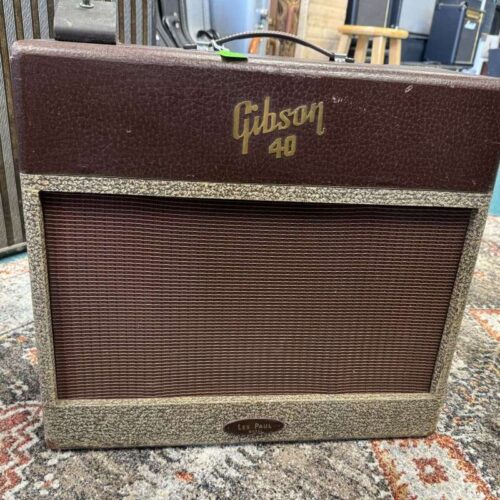 1954 - 1957 Gibson GA-40 Les Paul 15-Watt 1x12" Guitar Combo T... -         Les Paul