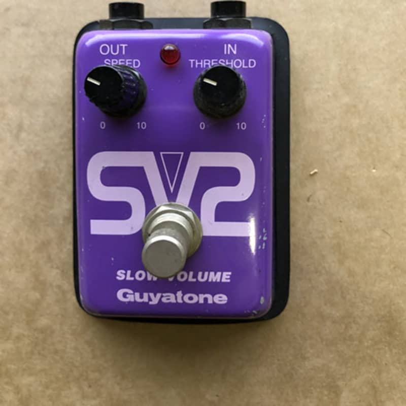 used 1980's Guyatone Slow Volume SV2 Pedal Purple - Effect Pedal