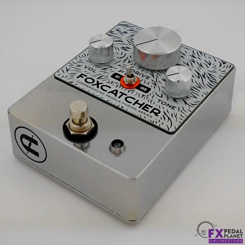 new 2023 Coppersound Pedals Foxcatcher Fusion Series Chrome Rainbow - Effect Pedal