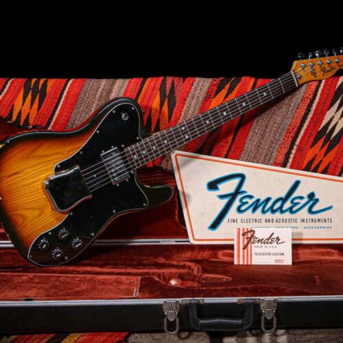 1978 Fender Telecaster Custom Sunburst -        Telecaster