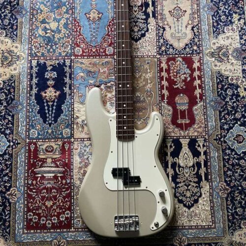 2006 Fender 60th Anniversary Standard Precision Bass Blizzard ... -         Precision Bass