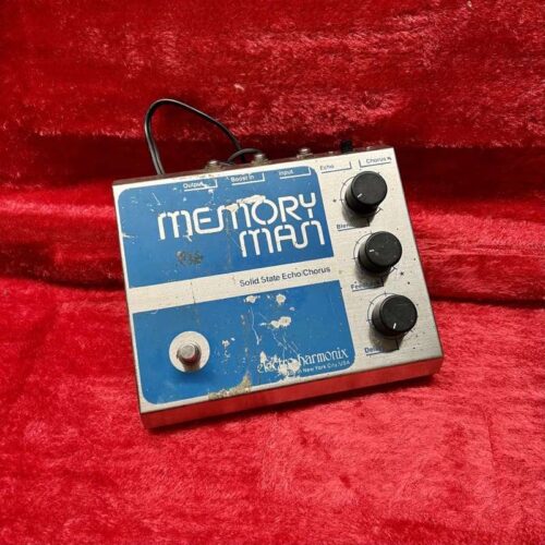 1970 Electro-Harmonix Memory Man solid state echo/ chorus Blue -         Chorus   Analogue Delay