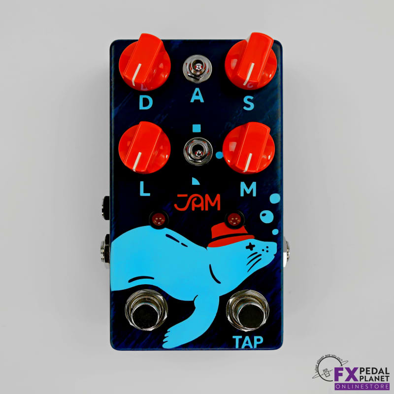 new 2023 JAM Pedals Harmonious Monk MKII Blue - Effect Pedal